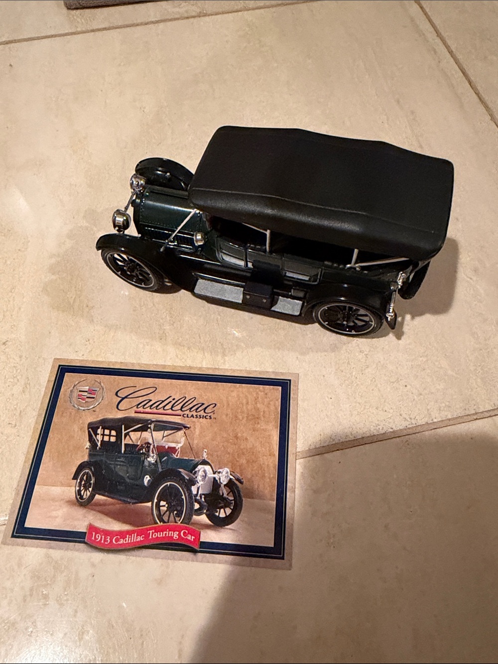 Vntg Diecast 1913 Cadillac Touring Model, National  Automobile Museum Mint